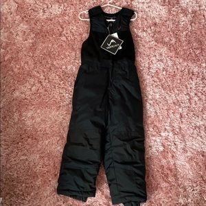 Girls snow bibs